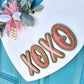 XoXo Heart Shaped Door Hanger