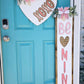 XoXo Heart Shaped Door Hanger