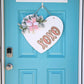 XoXo Heart Shaped Door Hanger