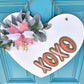 XoXo Heart Shaped Door Hanger