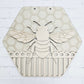 Hexagon Bee Door Hanger