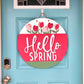 Hello Spring Tulip Door Hanger