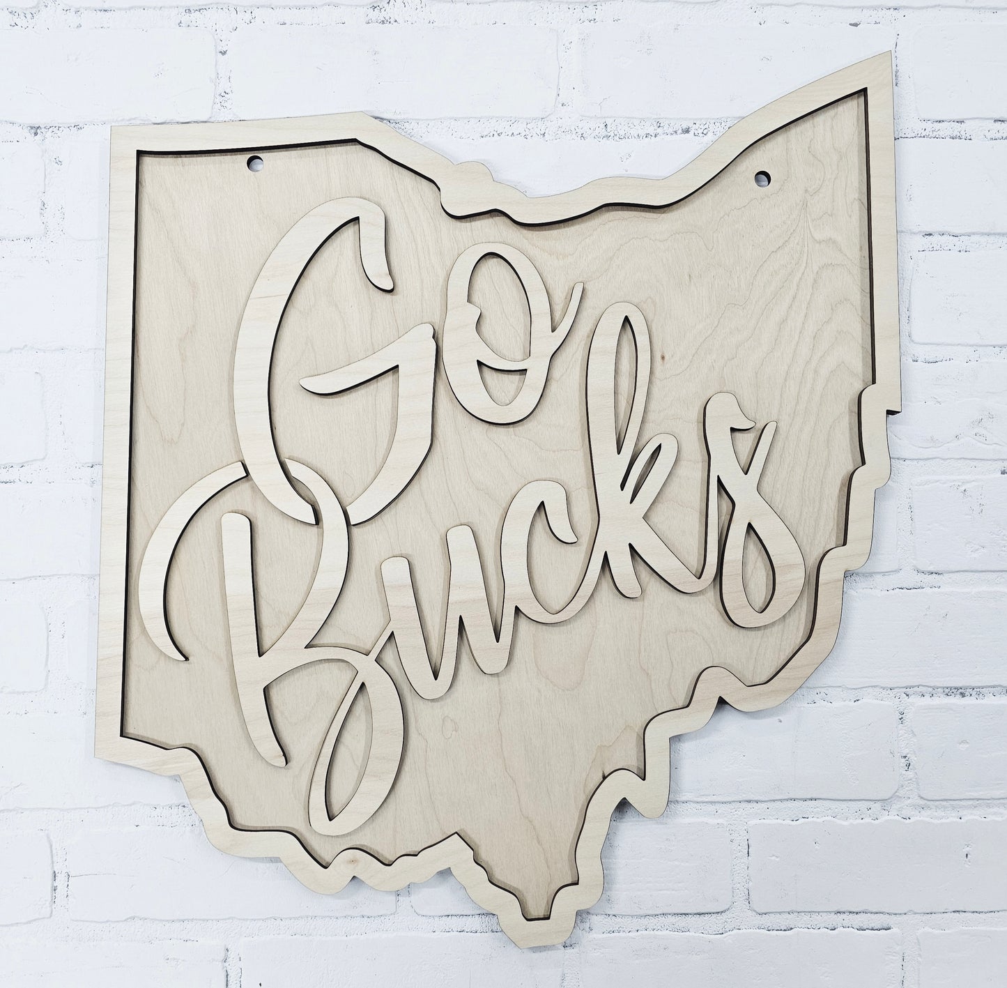 Go Bucks Ohio State Door Hanger