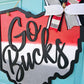 Go Bucks Ohio State Door Hanger