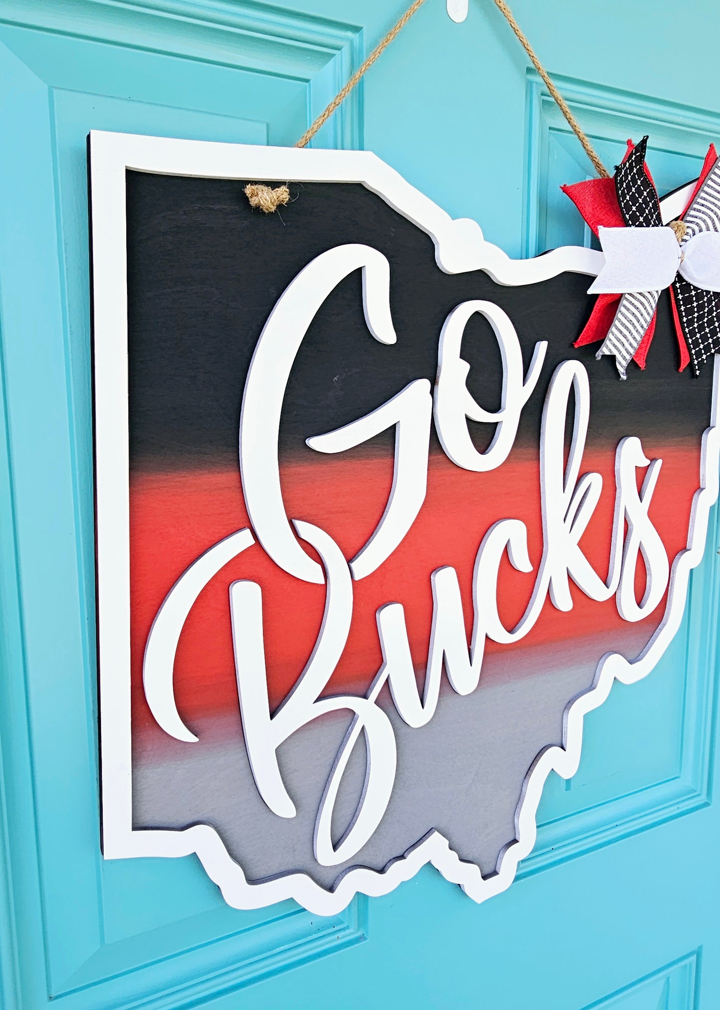Go Bucks Ohio State Door Hanger