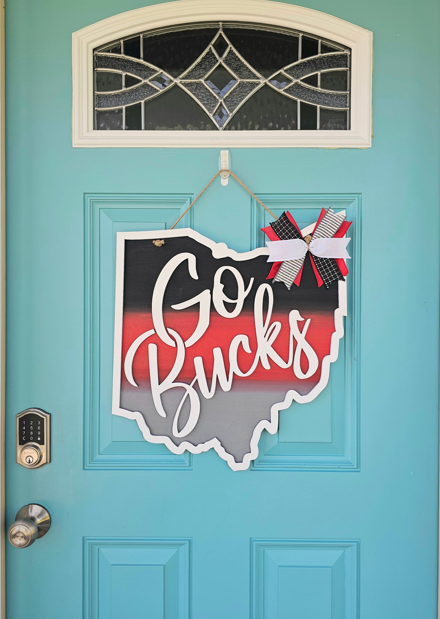 Go Bucks Ohio State Door Hanger
