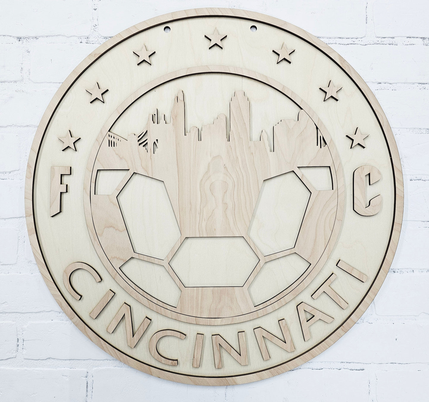 FC Cincinnati Door Hanger