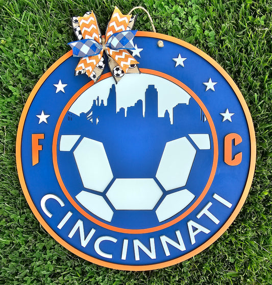 FC Cincinnati Door Hanger