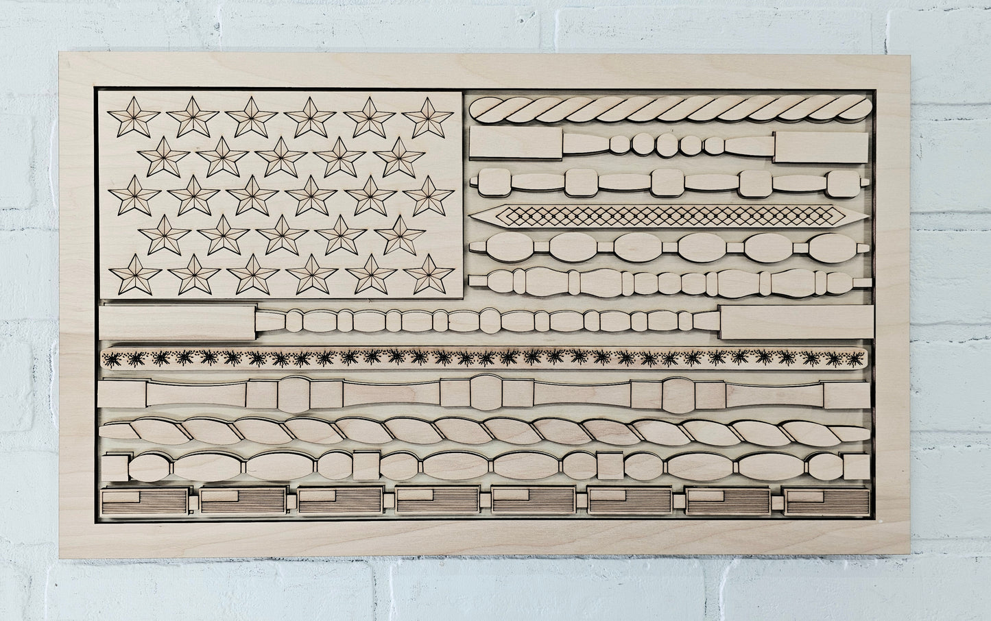 Patriotic Flag Sign