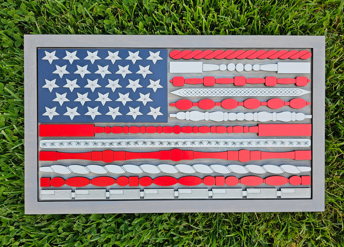 Patriotic Flag Sign