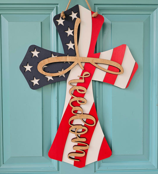 Freedom Cross Door Hanger
