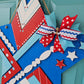 Patriotic Star Door Hanger