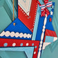 Patriotic Star Door Hanger