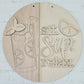 Sit Sip and Relax Door Hanger