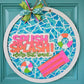 Splish Splash We're Out Back Pool Door Hanger