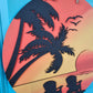 Beachy Sunset Door Hanger