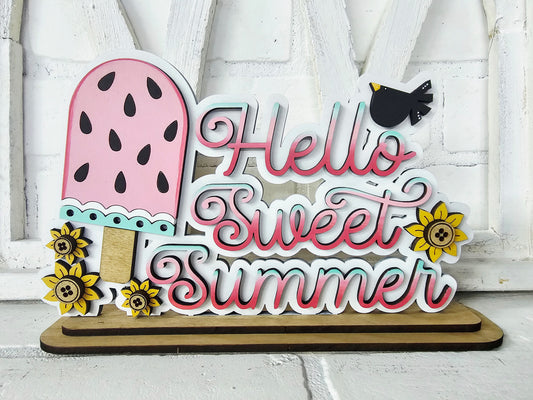 Hello Sweet Summer Sign