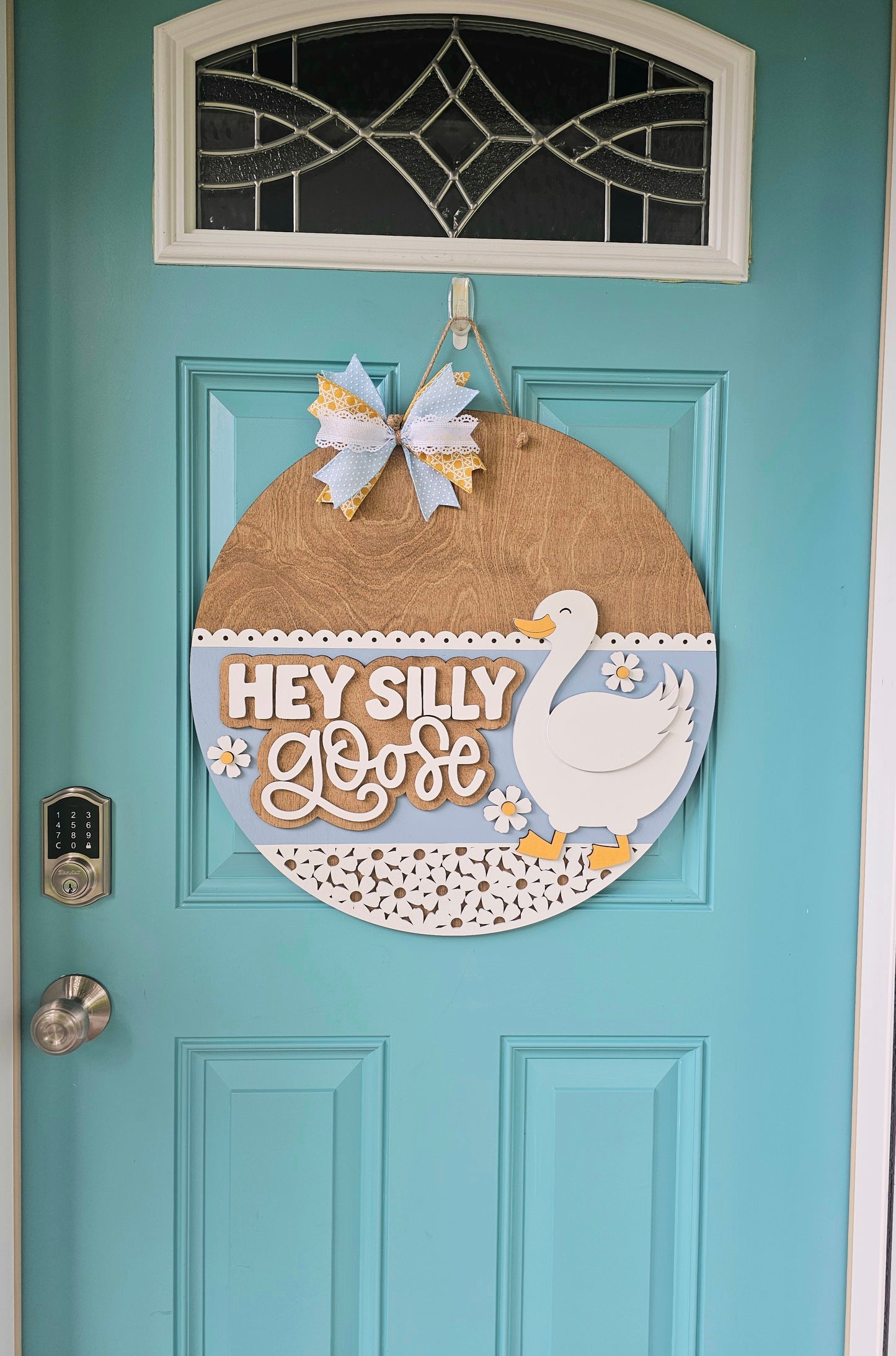 Hey Silly Goose Door Hanger