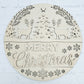 Reindeer Christmas Wonderland Door Hanger