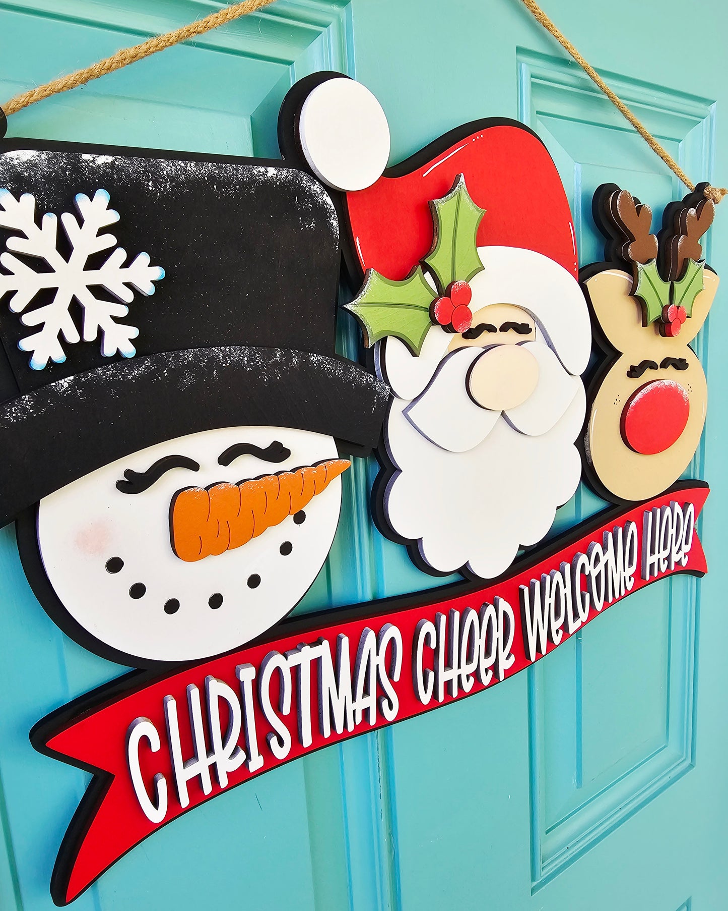 Christmas Trio Door Hanger
