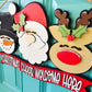 Christmas Trio Door Hanger