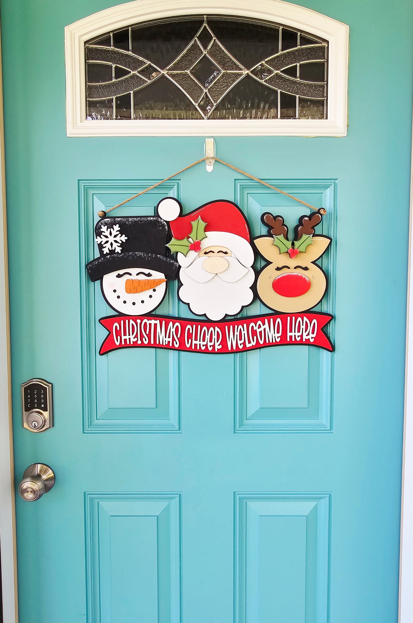 Christmas Trio Door Hanger