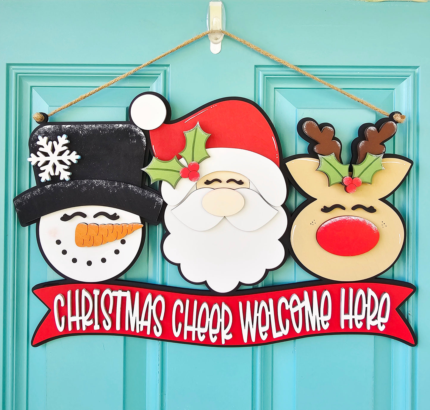 Christmas Trio Door Hanger