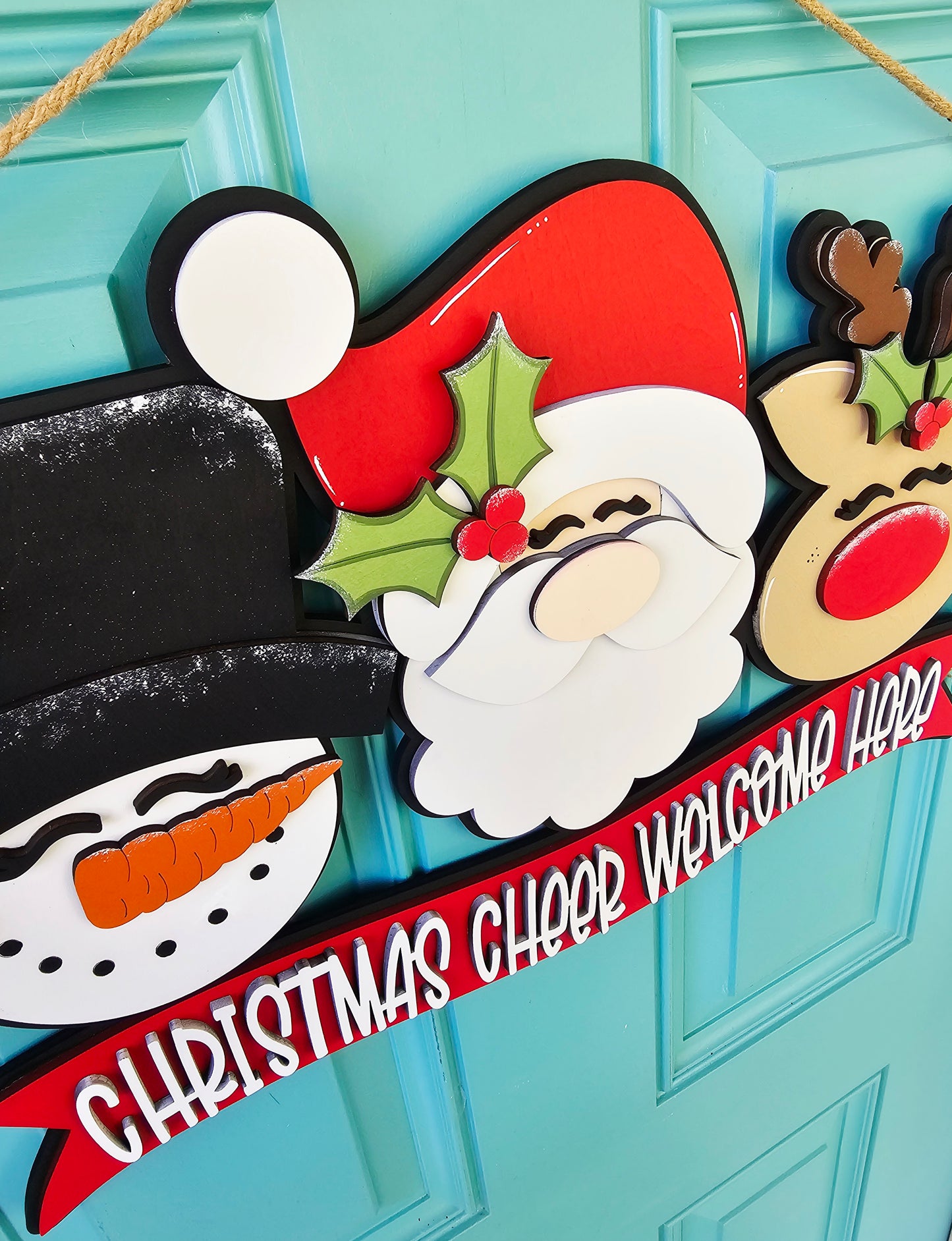 Christmas Trio Door Hanger
