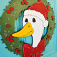 Christmas Goose Door Hanger