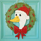 Christmas Goose Door Hanger