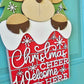 Reindeer Chimney Door Hanger