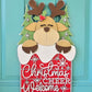 Reindeer Chimney Door Hanger