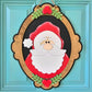 Christmas Portrait Door Hangers (Santa, Reindeer & Mrs. Claus)