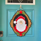 Christmas Portrait Door Hangers (Santa, Reindeer & Mrs. Claus)