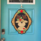Christmas Portrait Door Hangers (Santa, Reindeer & Mrs. Claus)