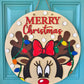Christmas Mouse Door Hanger