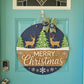 Reindeer Christmas Wonderland Door Hanger