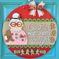 Cookies Make Spirits Bright Door Hanger