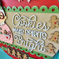 Cookies Make Spirits Bright Door Hanger