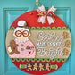 Cookies Make Spirits Bright Door Hanger