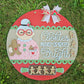 Cookies Make Spirits Bright Door Hanger