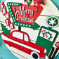 Retro Christmas Door Hanger