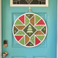 Christmas Doodle Barn Quilt Door Hanger