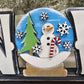 Snow Standing Sign
