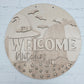 Welcome Witches Door Hanger