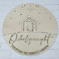 Oh Holy Night-The stars are brightly shining Door Hanger