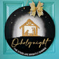 Oh Holy Night-The stars are brightly shining Door Hanger