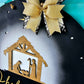 Oh Holy Night-The stars are brightly shining Door Hanger