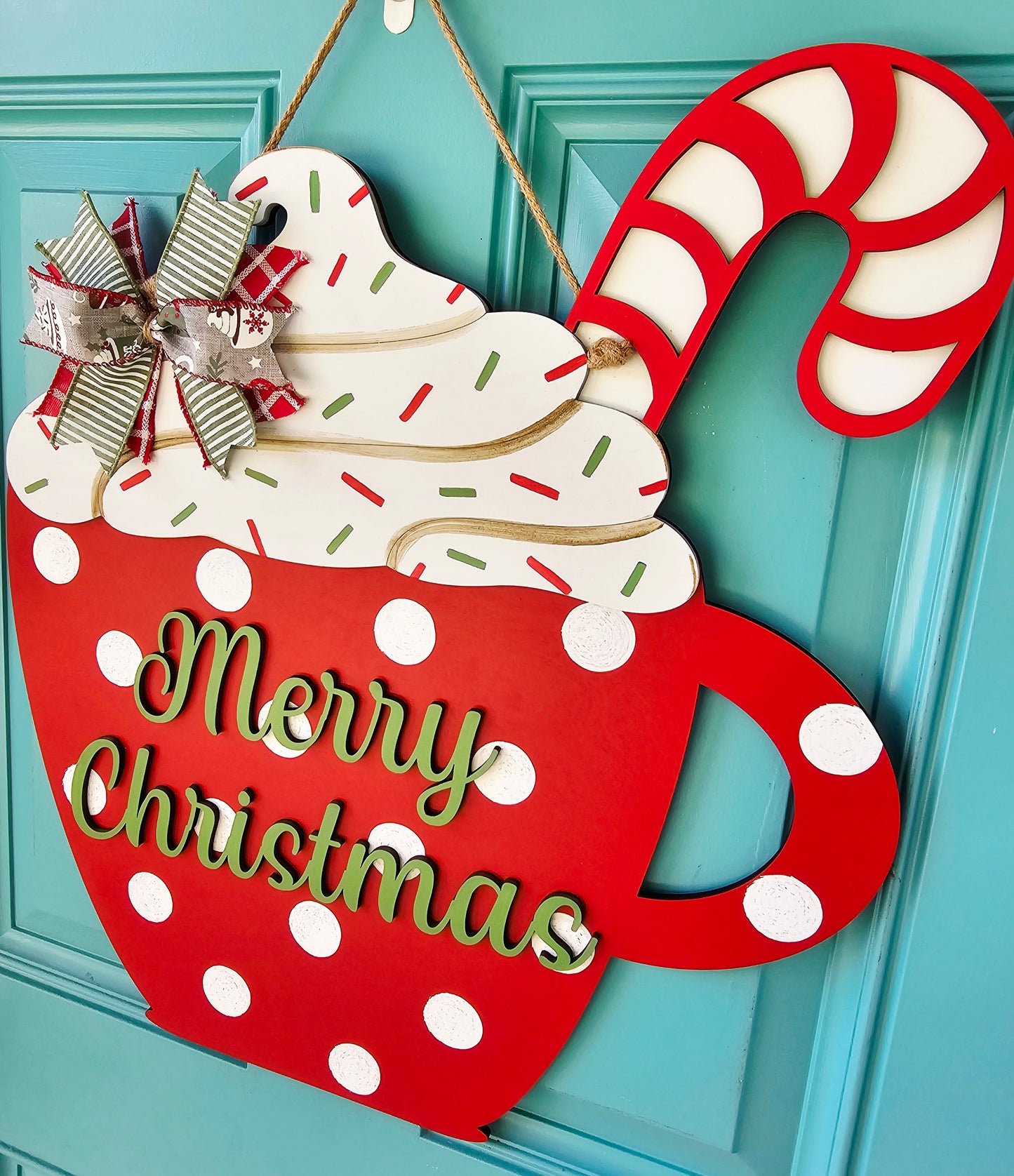 Hot Cocoa Mug Door Hanger