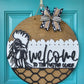 Welcome to the Fuster Cluck Door Hanger